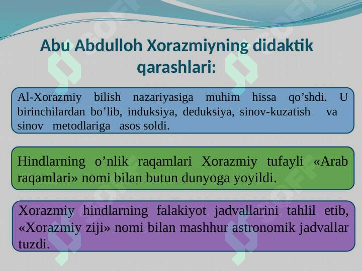 IX-XI asrlar - Sharq Uyg’onish davri 4