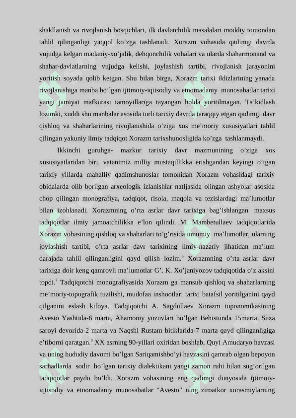Xorazmshohlar davlati tarixi tarixshunosligi 4