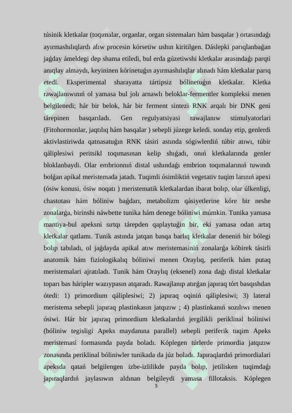 #Kurs jumisi 5