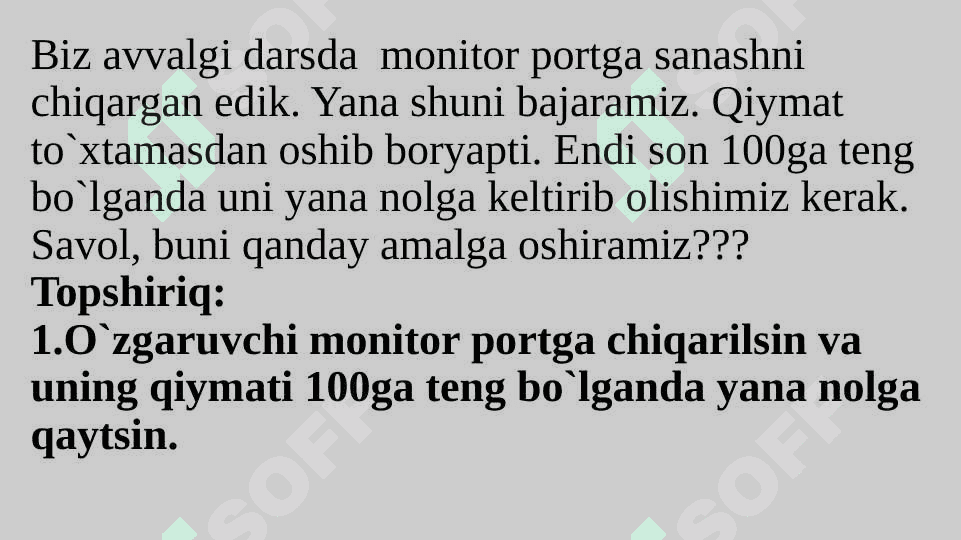 "if" shart operatori va mantiqiy elementlar 2