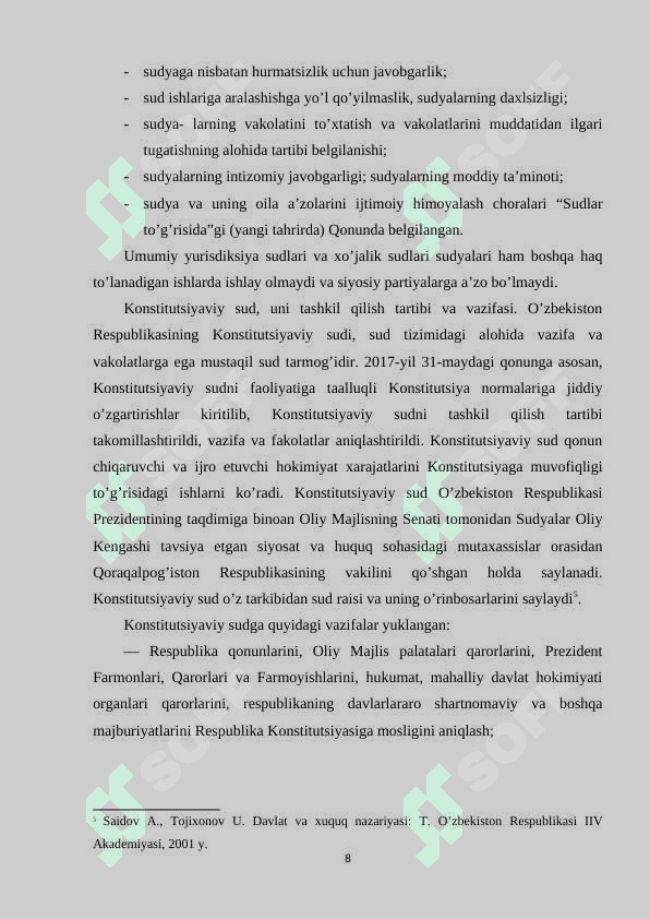 Sud hokimiyati 8