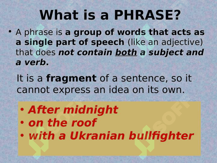 PREPOSITIONAL PHRASES 2