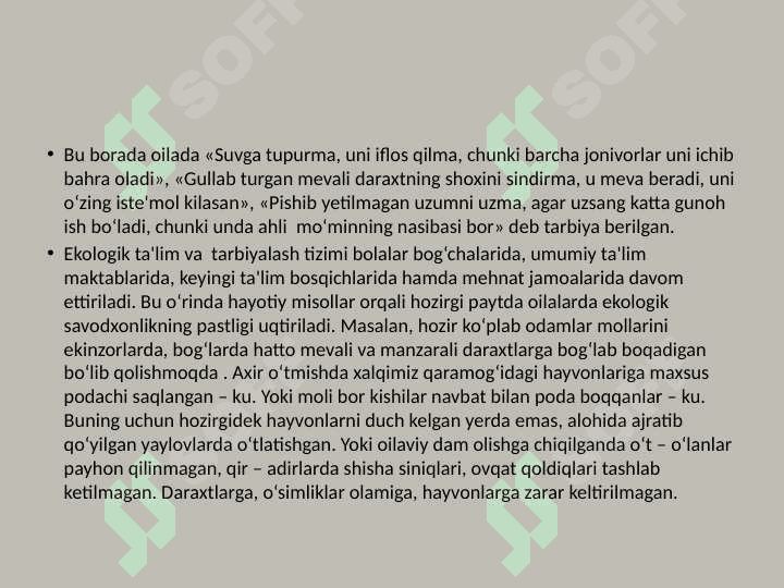Tabiat  muhofazasi  mavzulari 4