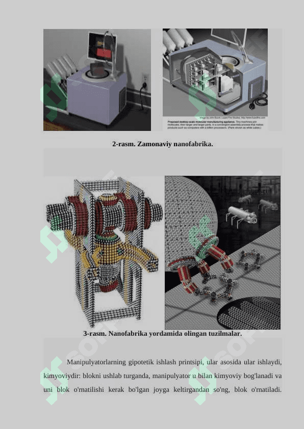 NANOFABRIKALARNING YARATILISHI. NANOSTRUKTURALAR 3