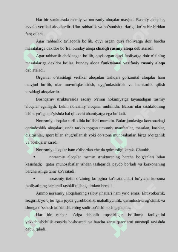 Boshqarishning tashkiliy strukturalari 4