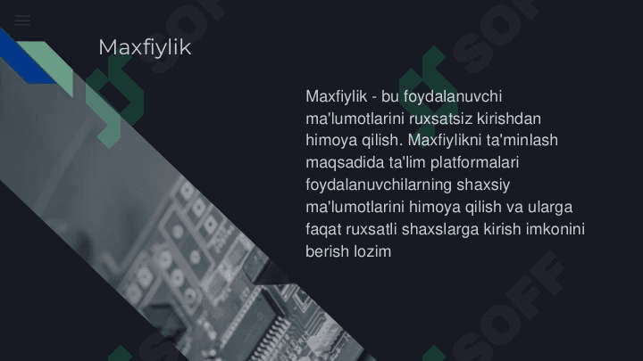 Raqamli ta'lim platformalardagi ma'lumot xavfsizligi 5