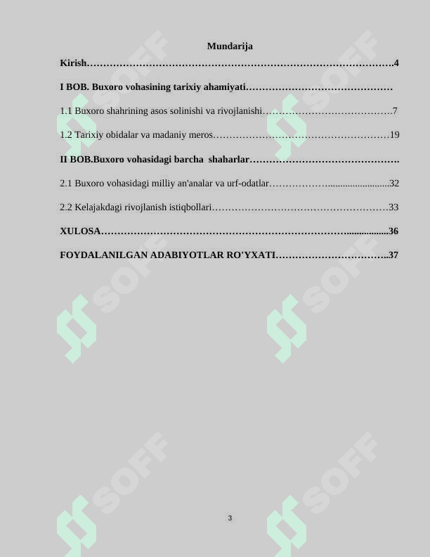 Buxoro vohasining tarixiy ahamiyati 3