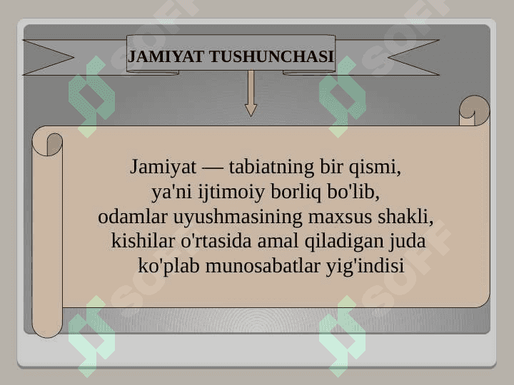 JAMIYAT VA INSON FALSAFASI 4