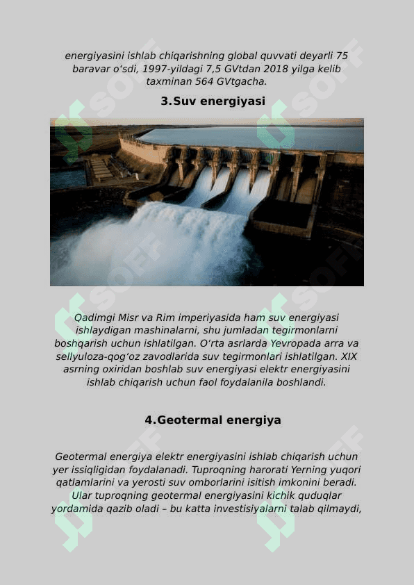 Muqobil energiya manbalari 3
