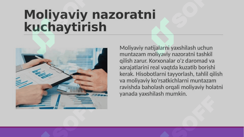 Sanoat korxonalari moliyaviy natijalarini yaxshilash va undan samarali foydalanish yoʻllari 6