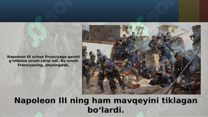 Fransiya Prussiya urushi va uning yakunlari 8