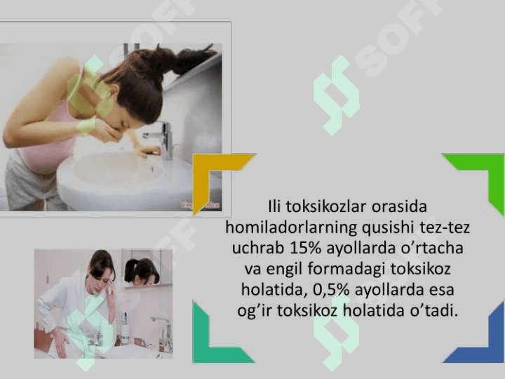 Homiladorlik ilk toksikozlari . Homiladorlikda gipertenziv sindrom 5