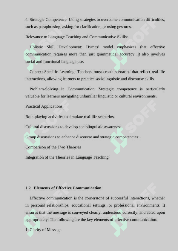THE TEACHING COMMUNICATIVE SKILLS IN ENGLISH 5