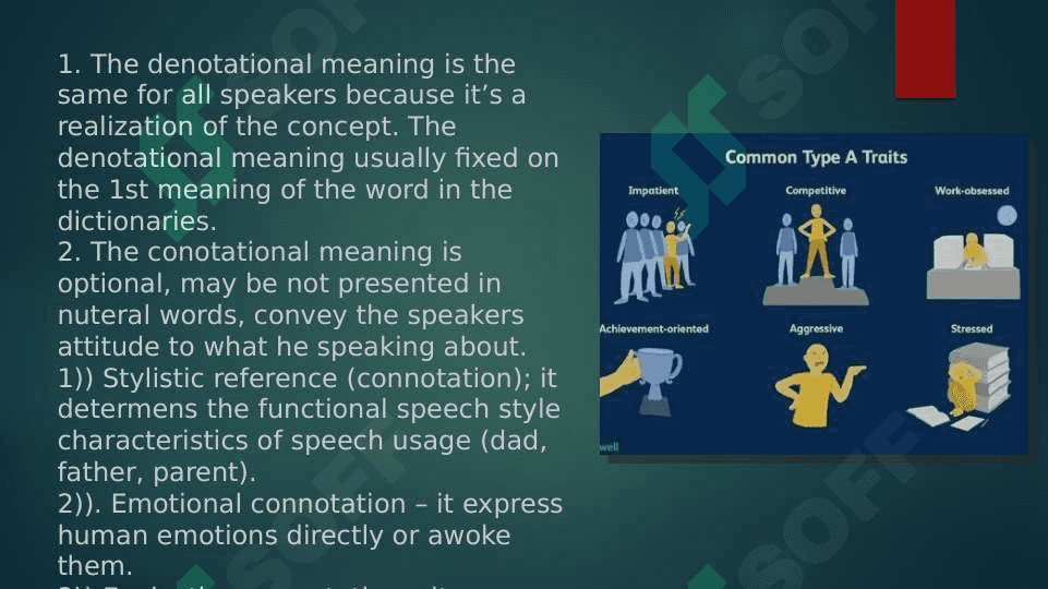 Types of meaning 4