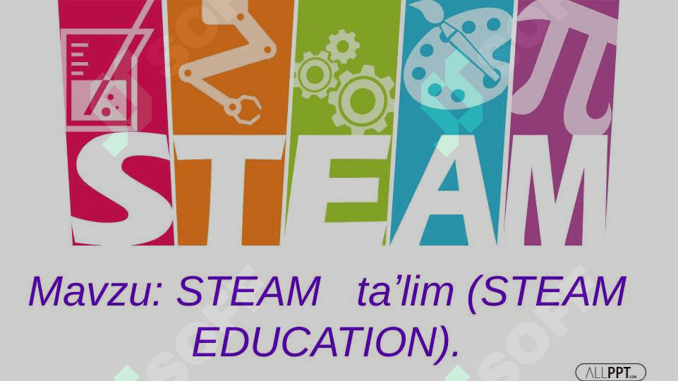 STEAM taʼlim (STEAM EDUCATION). 2