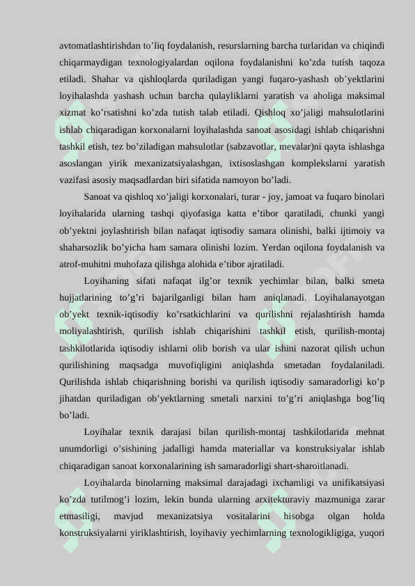 Qurilishda loyihalashtirish iqtisodiyoti va tashkil etilishi 3