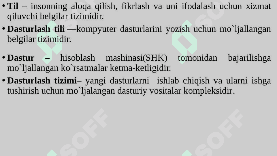 PYTHON dasturlash tili muhitlari 2