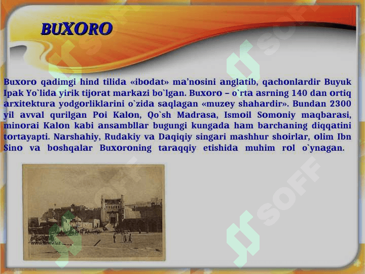 Buxoro amirligi tarixi 8