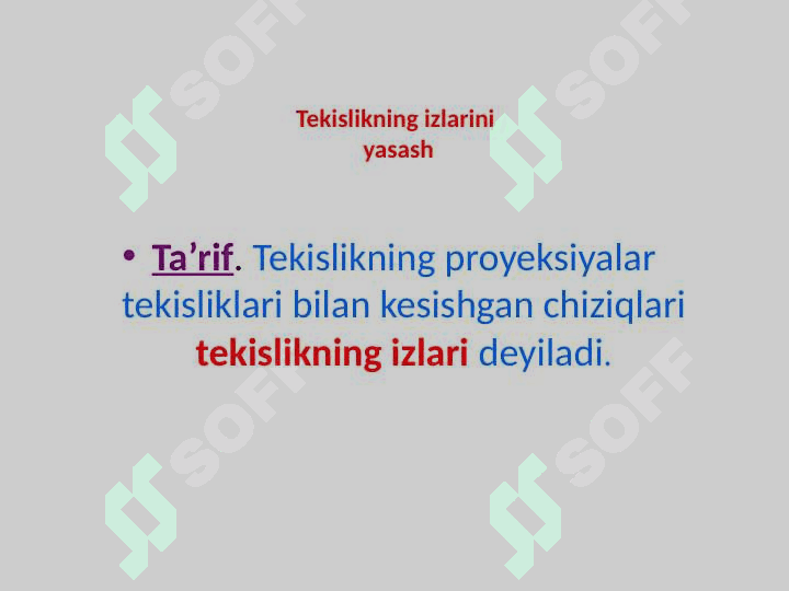 Tekisliklar 7