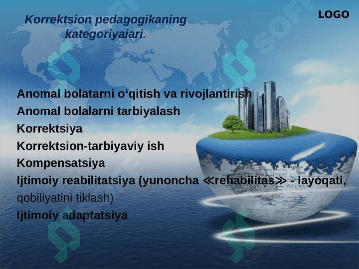 KORREKTSION   PEDAGOGIKA  ASOSLARI. 7
