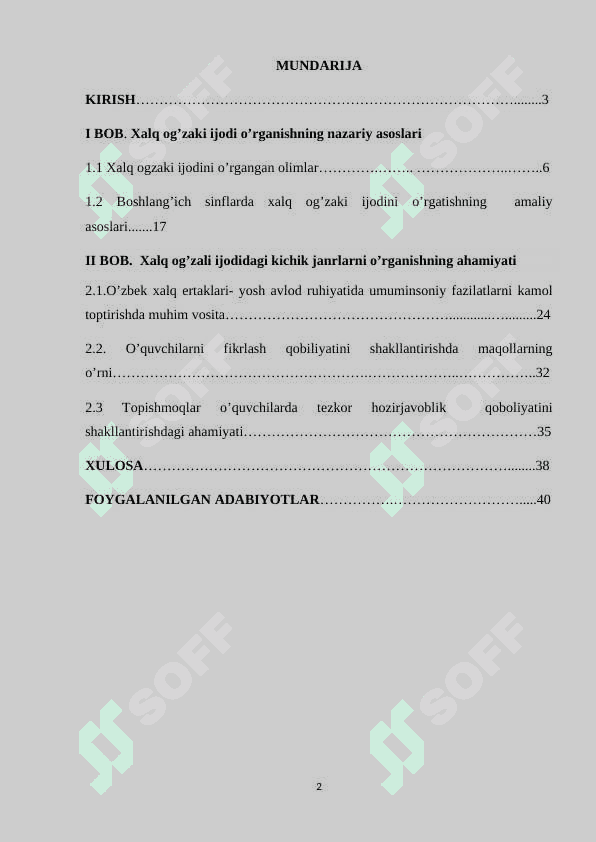 Xalq og'zaki ijodi haqida 2