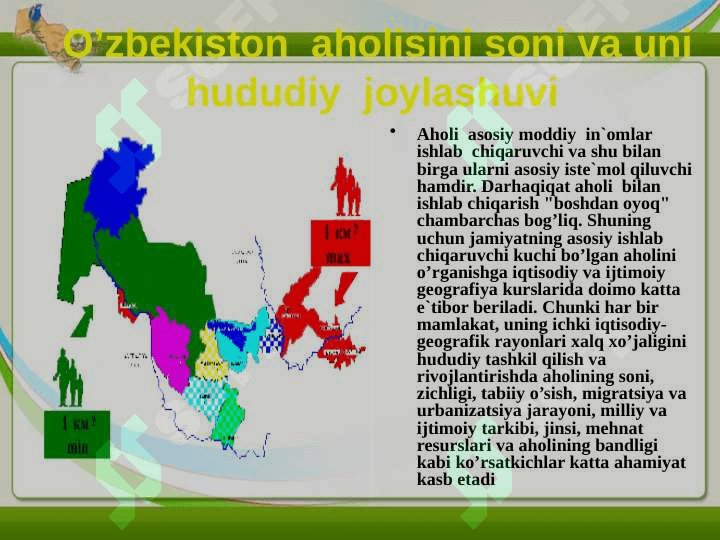 O`zbekiston aholisi statistikasi 3