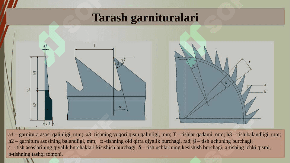 Bosh baraban va shlyapkalarning o‘zaro ishlashi 7