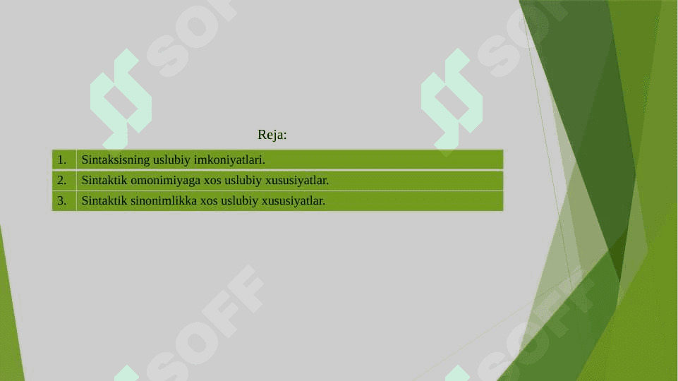 Sintaktik uslubiyat 2