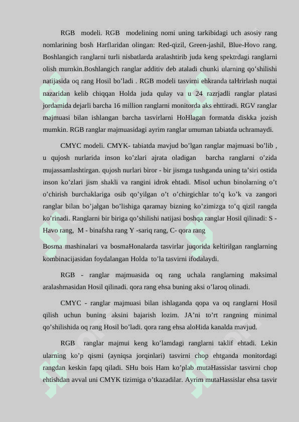 Grafik muharrirlar bilan ishlash 8