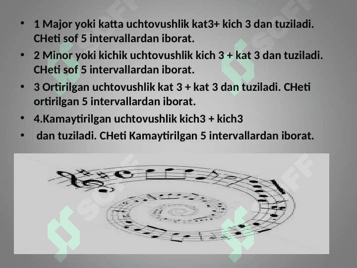 MUSIQA NAZARIYASI 3