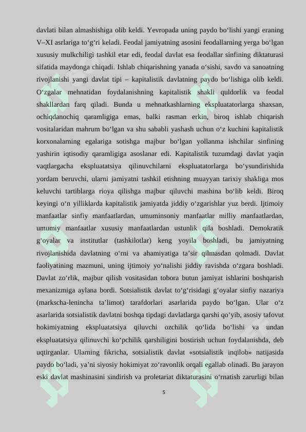 Davlat tipologiyasi 5
