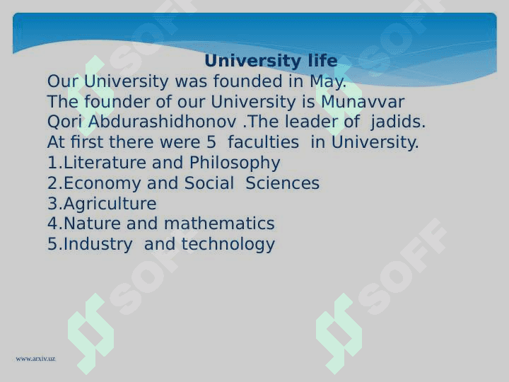 University life 2
