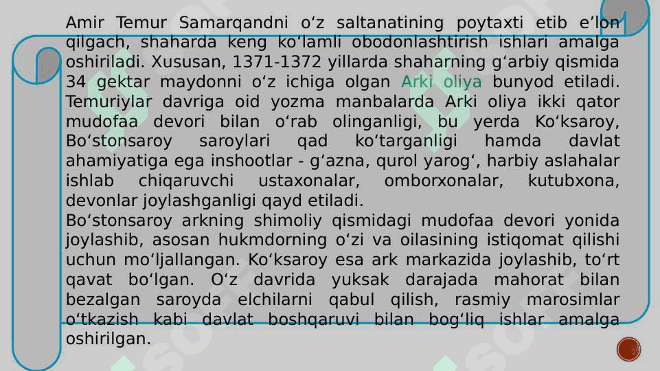 Amir Temur va Temuriylar davrida harbiy ishlar 2