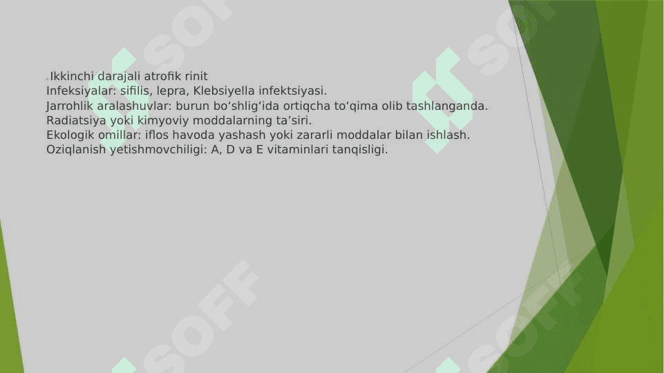 Atrofik rinit 4