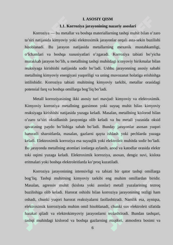 Rezervuarlarning tashqi tag yuzalarini protektorli himoyasini KURS ISHI 5