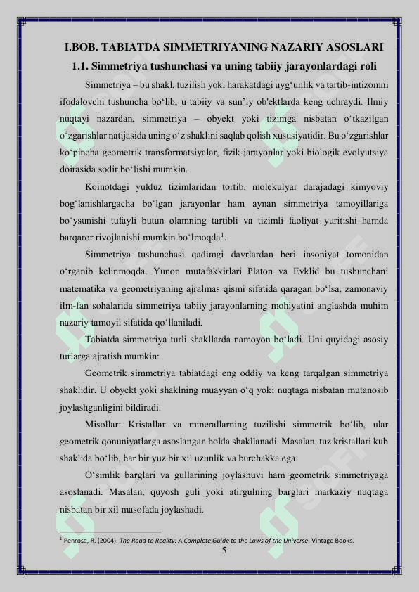 Tabiatdagi simmetriya 5