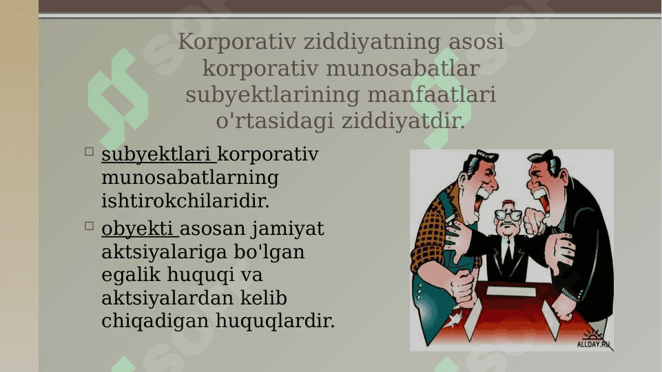 KORPORATIV NIZOLAR 8