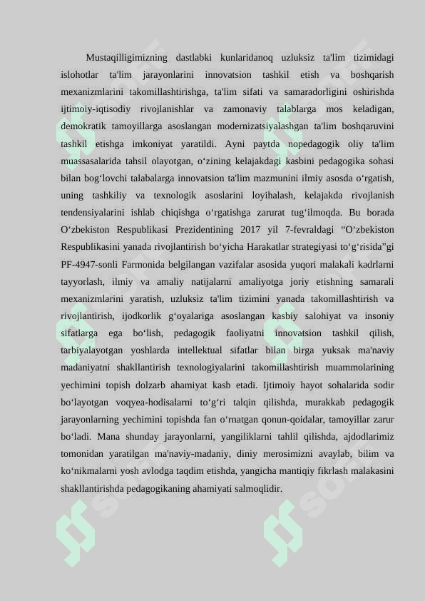 Pedagogika fanining maxsus tarmoqlari 4