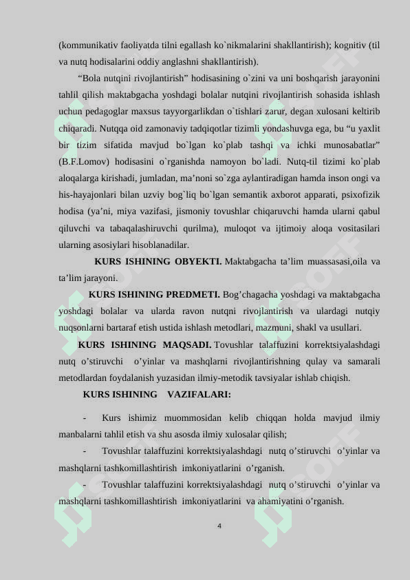 Bolalarni logopedik o’qitish va tekshirish 4