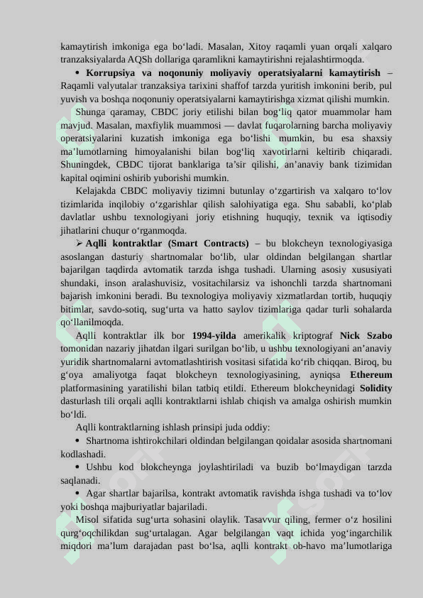 Moliyaviy texnologiyalar mohiyati, yuzaga kelish sharoitlari va rivojlanish istiqbollari 5