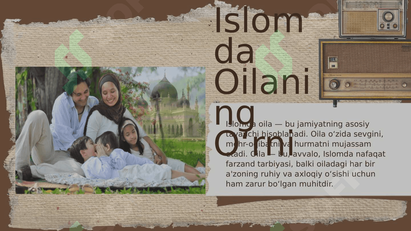 Shayx Muhammad Sodiq Muhammad Yusufning “Baxtiyor oila” asarida islom qadriyatlarining talqini 3