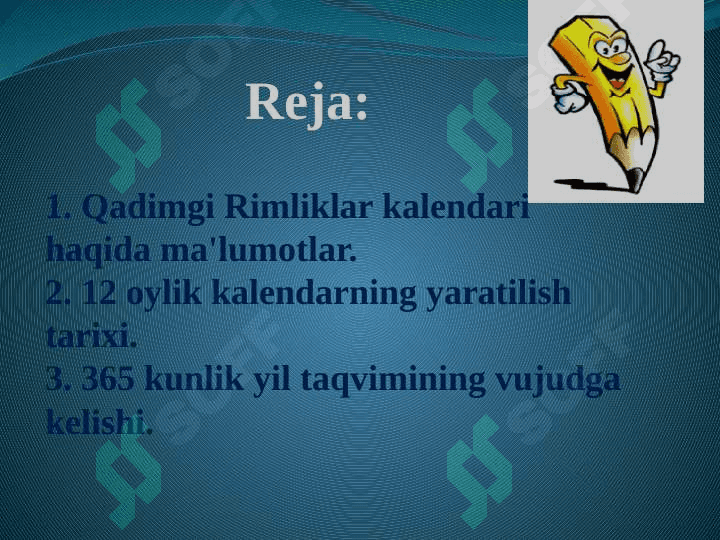 Rim Kalendari - Roman Calendar 2