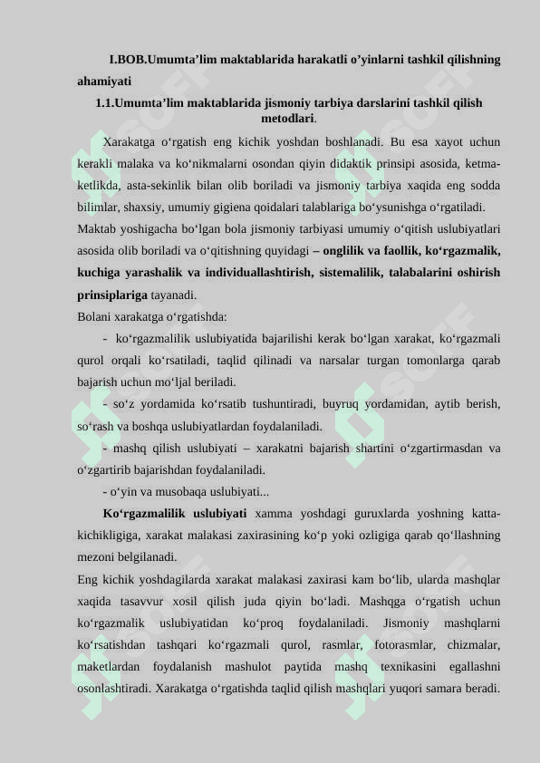 Umumta’lim maktablarida harakatli o’yinlar 4