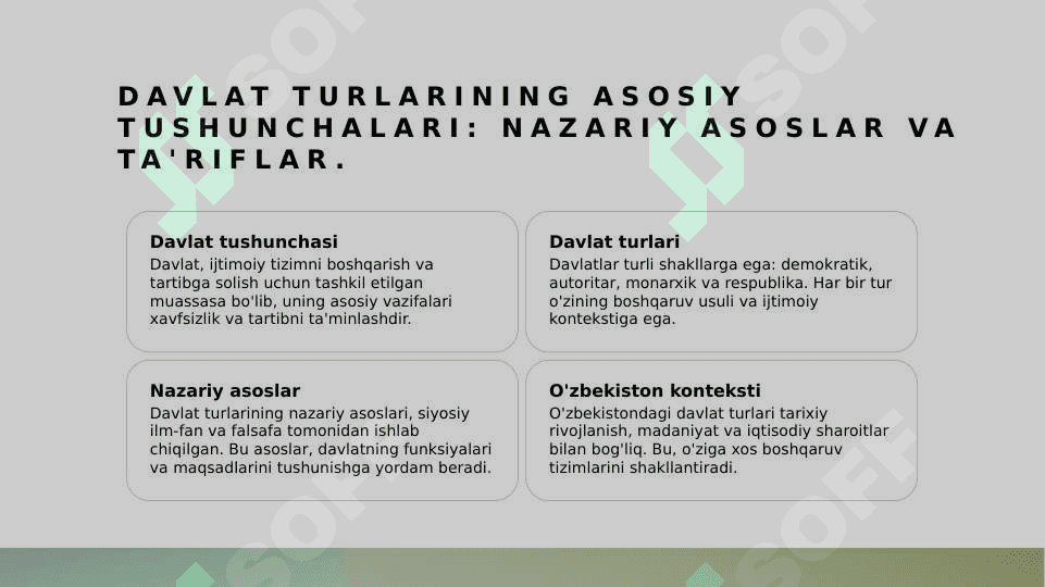 Davlat turlari 3