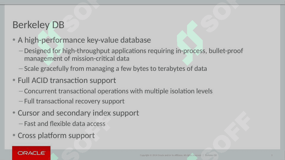 BDB Java Sample Program 2