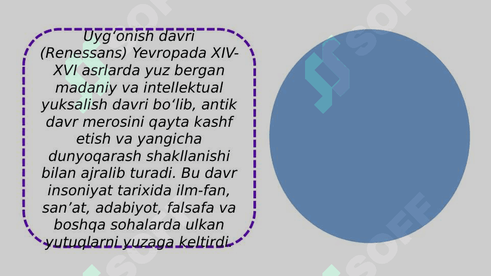 9-12 ASRLARDA MAMLAKATIMIZ HUDUDIDA ROʻY BERGAN UYGʻONISH (RENESANS).BUYUK ALLOMALARNING JAHON SIVILIZATSIYASIGA QOʻSHGAN HISSASI 3