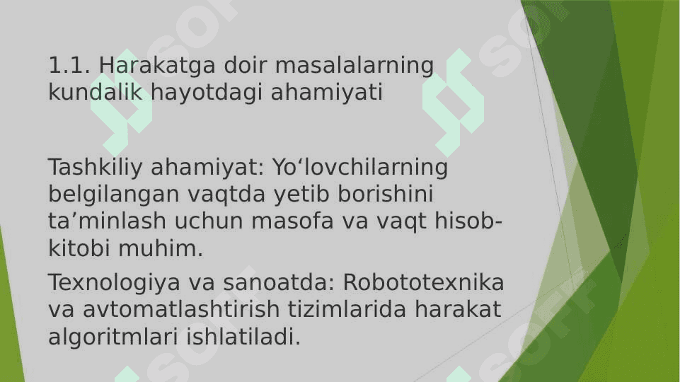 HARAKATGA DOIR MASALALAR 4