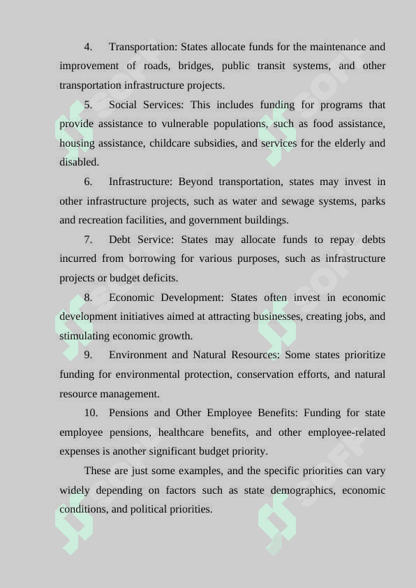 THE STATE BUDGET 3