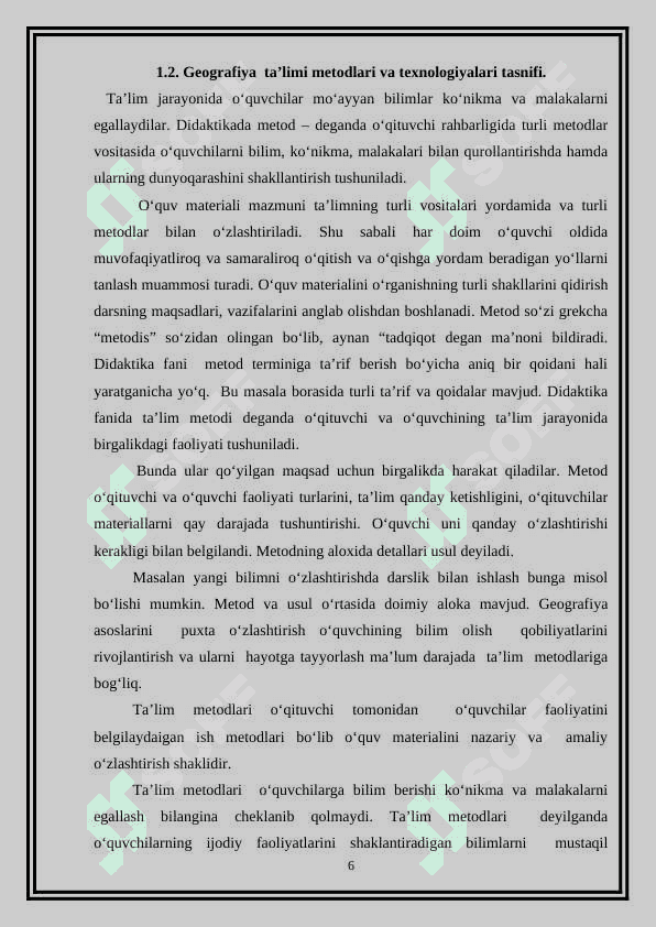 GEOGRAFIYANI  O’QITISH SHAKLLARI 7