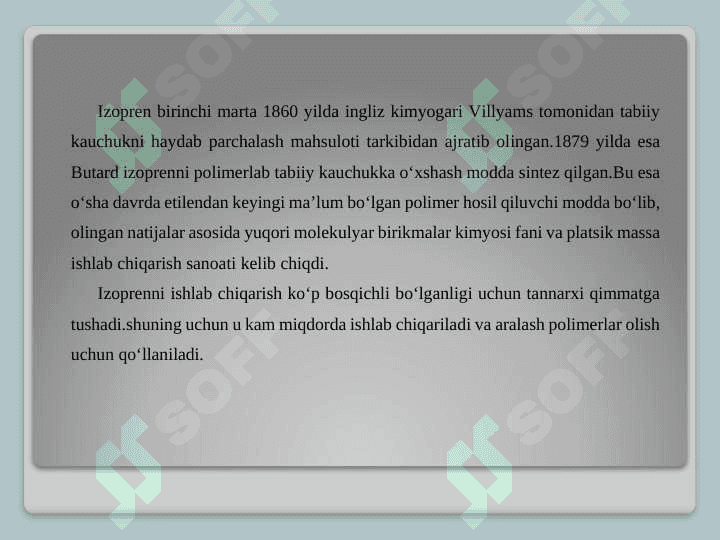 IZOPREN 3